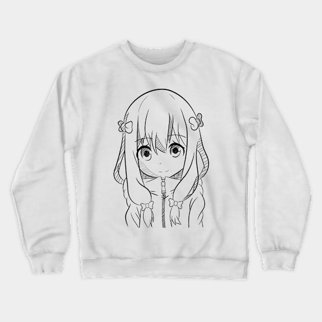 Sagiri Crewneck Sweatshirt by Slayerem